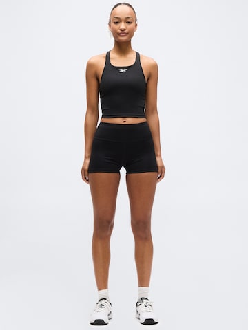 Reebok Skinny Sportbyxa 'ID TRAIN' i svart