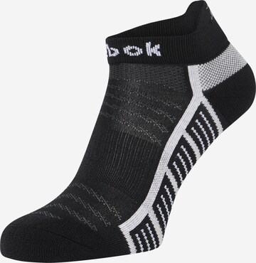 Reebok Sportovní ponožky – černá: přední strana