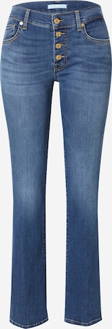 Flared Jeans di 7 for all mankind in blu: frontale