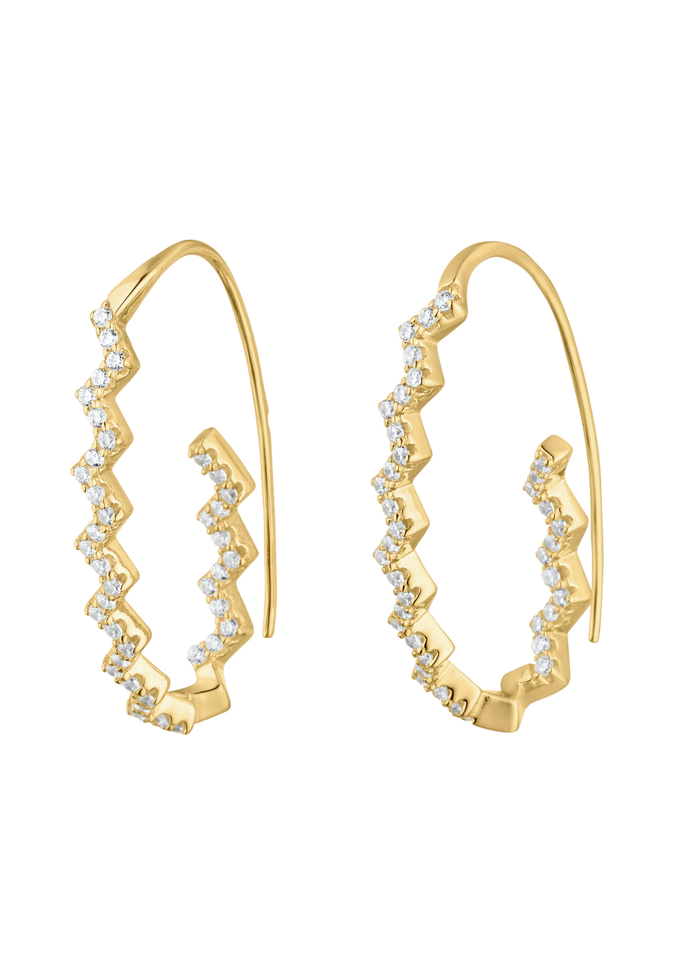 Nana Kay Earrings 'Glamour Girl' in Silver: front