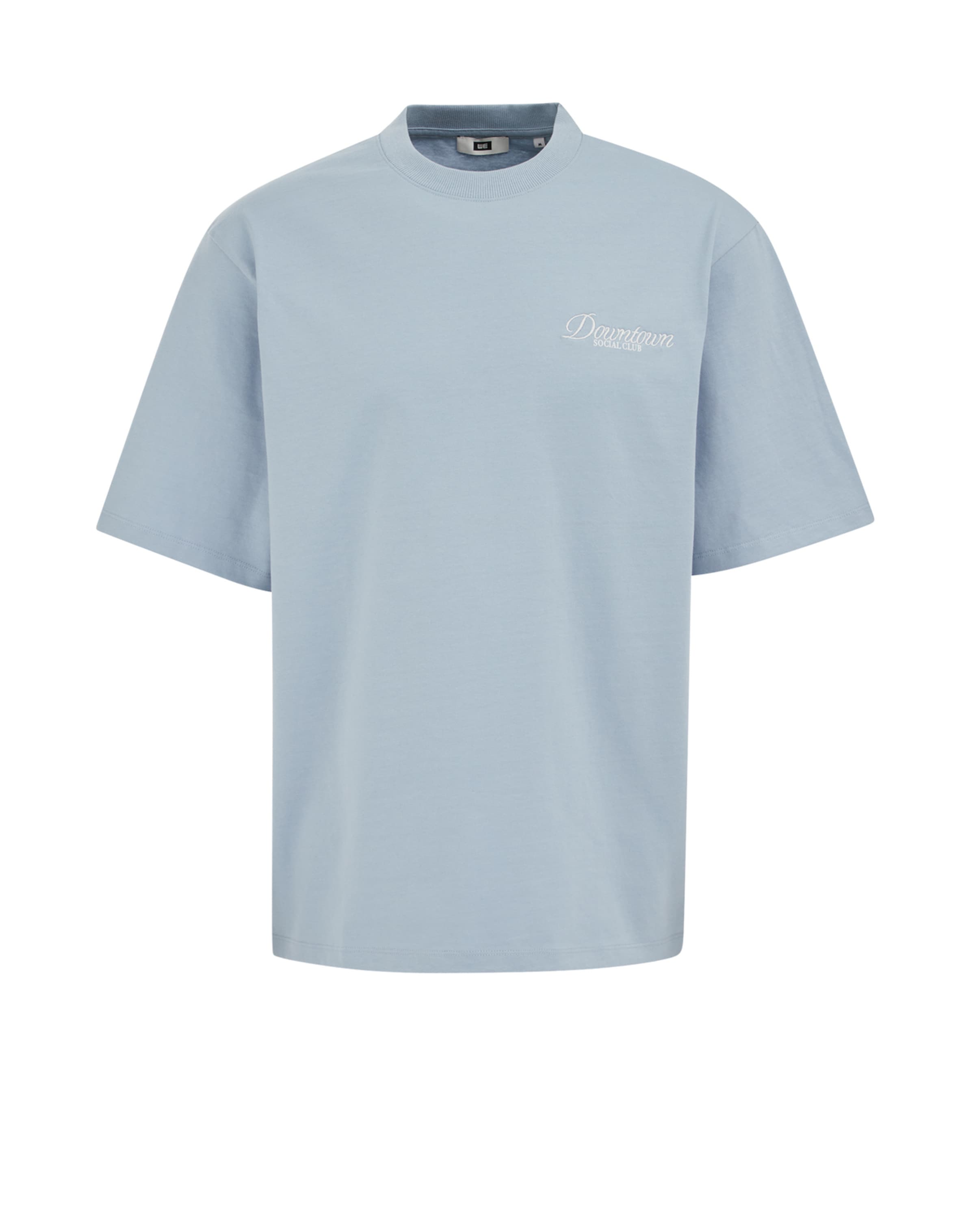 WE Fashion Majica | vijolična barva: sprednja stran