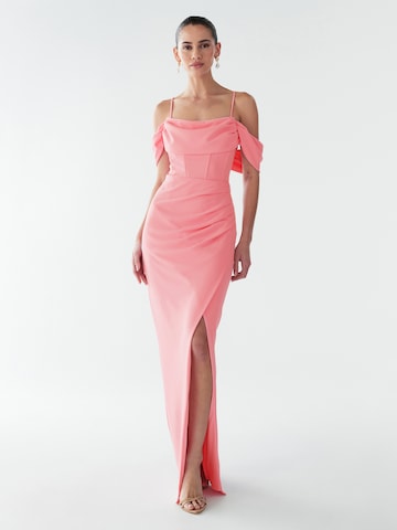 BWLDR Evening dress 'Amaliah' in Pink: front