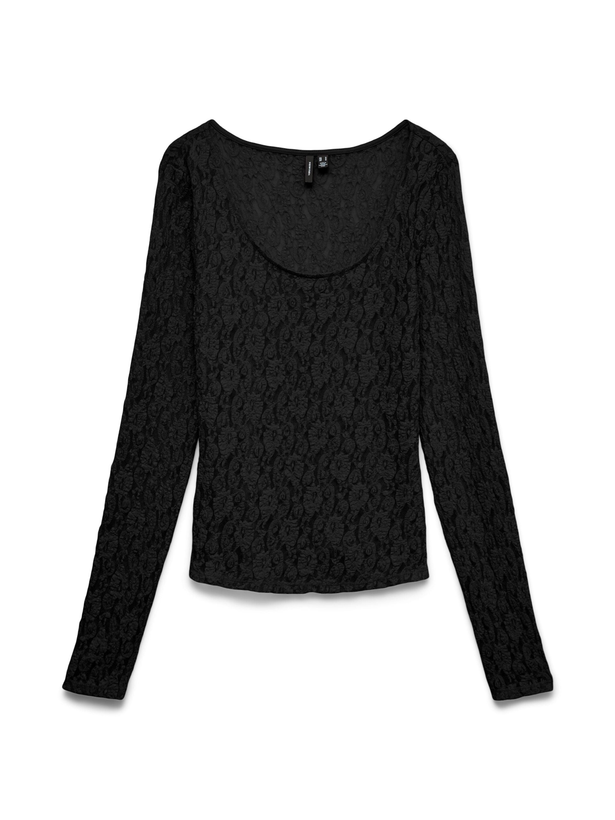 VERO MODA Sweter w kolorze czarny: przód