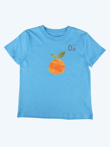 T-Shirt 'Orange' MelaDi en bleu : devant