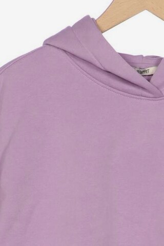 ESPRIT Sweatshirt & Zip-Up Hoodie in XS in Purple