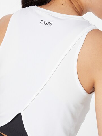 Casall Sporttop in Weiß