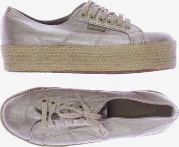 SUPERGA Flats & Loafers in 40 in Beige: front