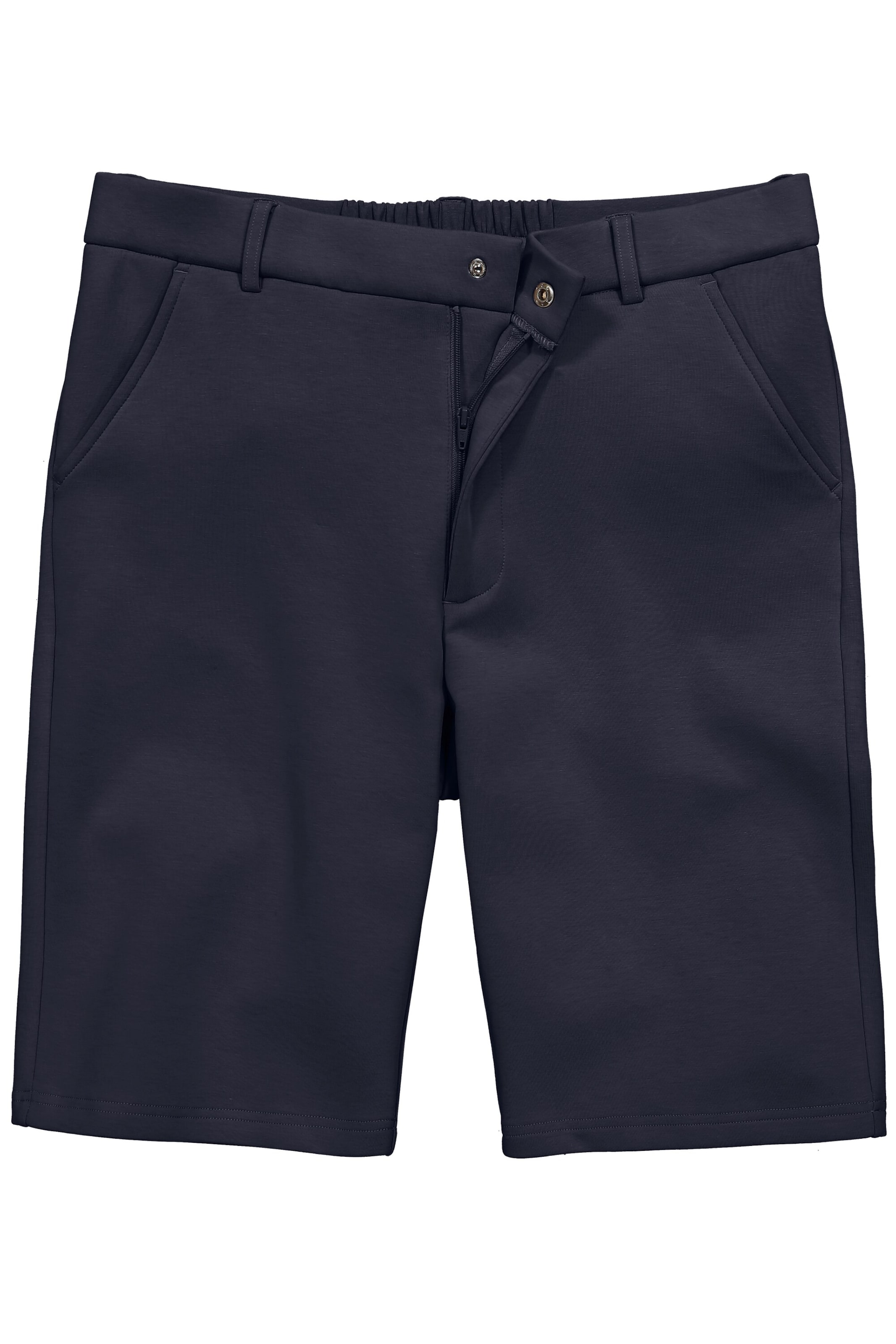 Men Plus Regular Broek in Blauw: voorkant