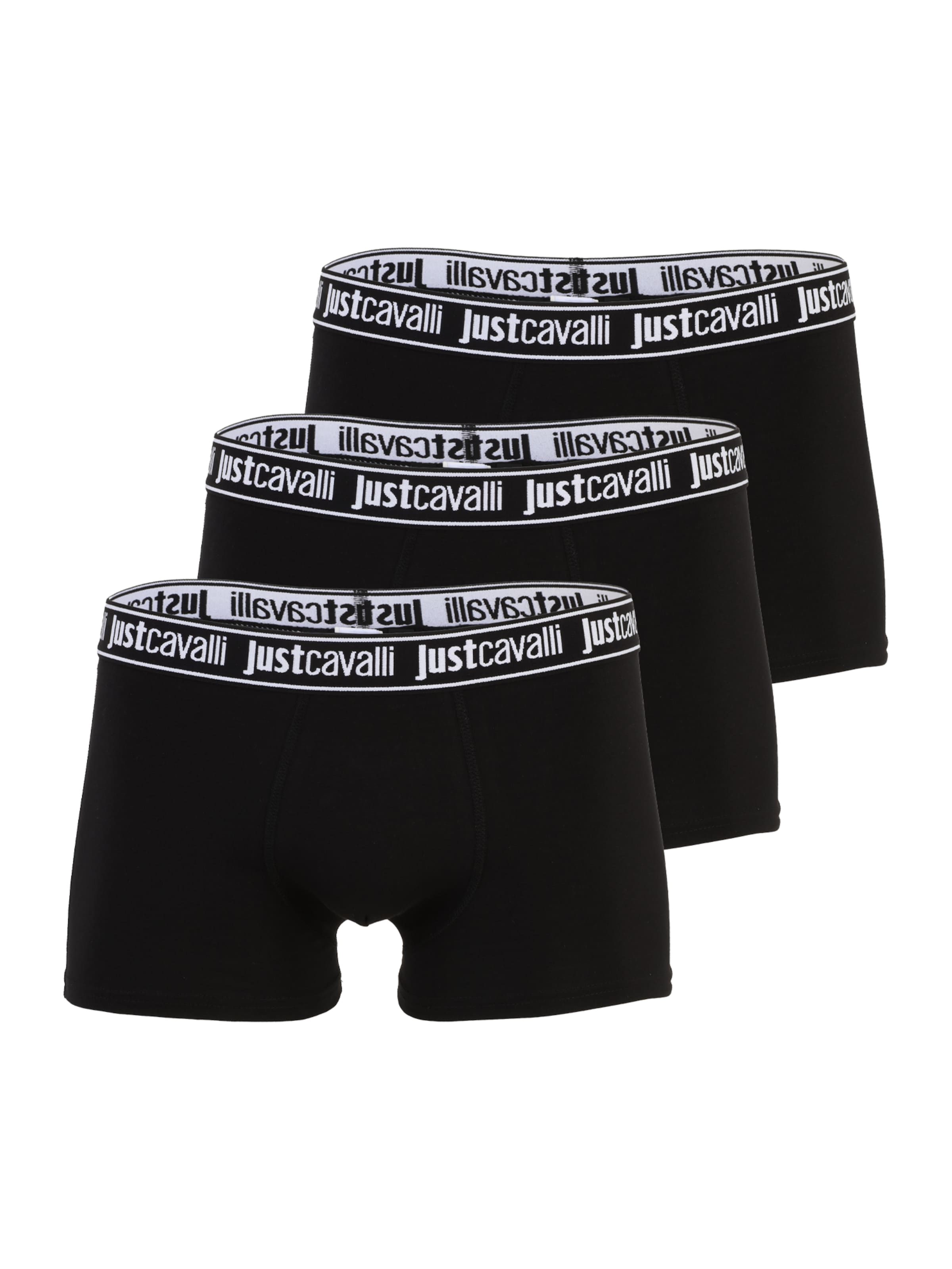 Boxeri de la Just Cavalli pe negru: față