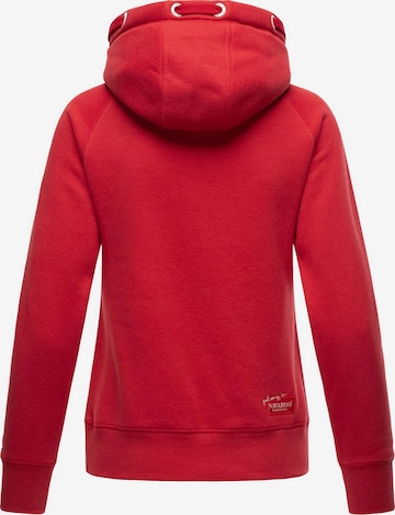 NAVAHOO - Sweatshirt 'Liebesmäuschen' em vermelho