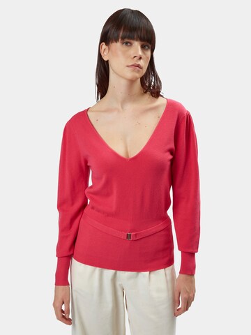 Influencer Sweater in Pink: front
