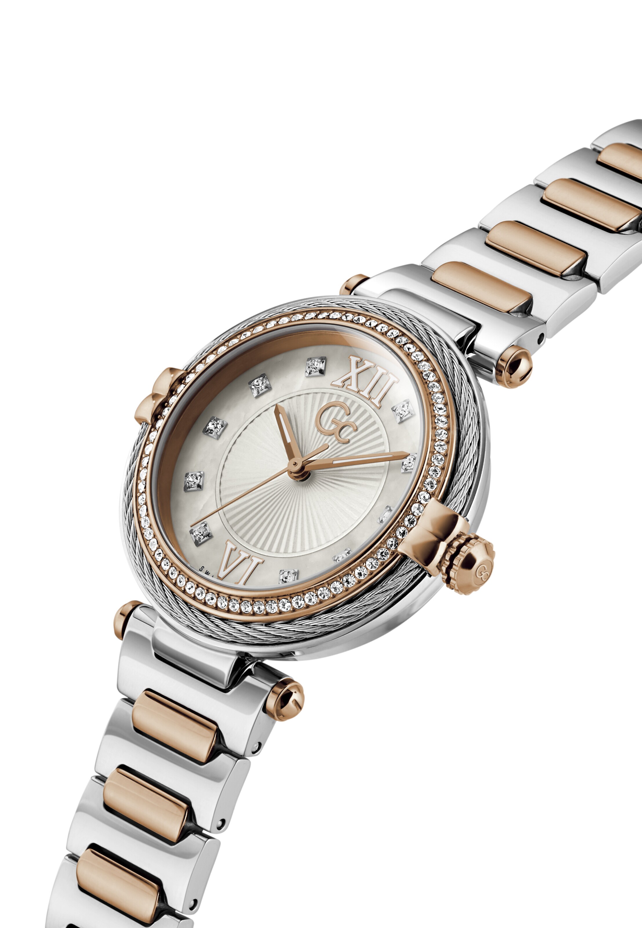 Gc Analog Watch 'Vogue Cable' in Silver