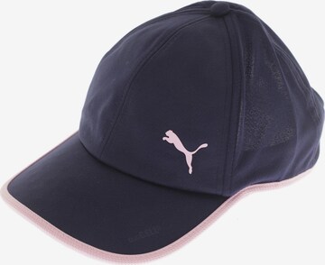 PUMA Hat & Cap in One size in Blue: front