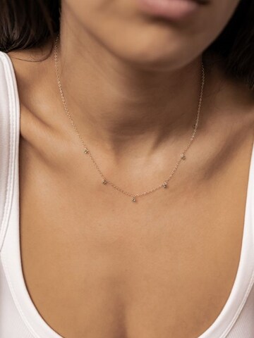 Parure de bijoux 'Emerald Glow' Hey Happiness en or