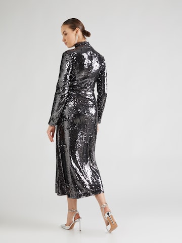 Robe de cocktail Sisley en argent