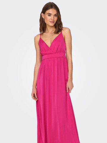 Robe de soirée ONLY en rose