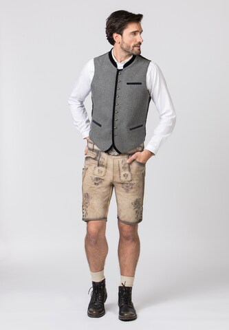STOCKERPOINT Traditional vest 'Alonso' in Grey