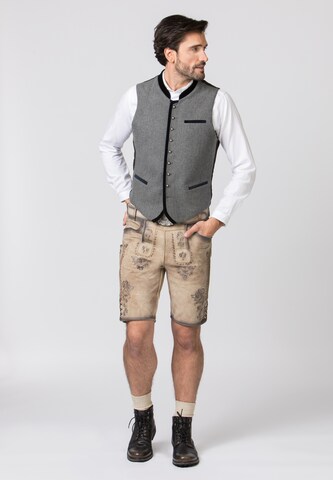 STOCKERPOINT Traditional Vest 'Alonso' in Grey