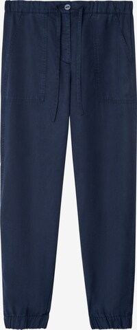 Tapered Pantaloni di Adolfo Dominguez in blu: frontale