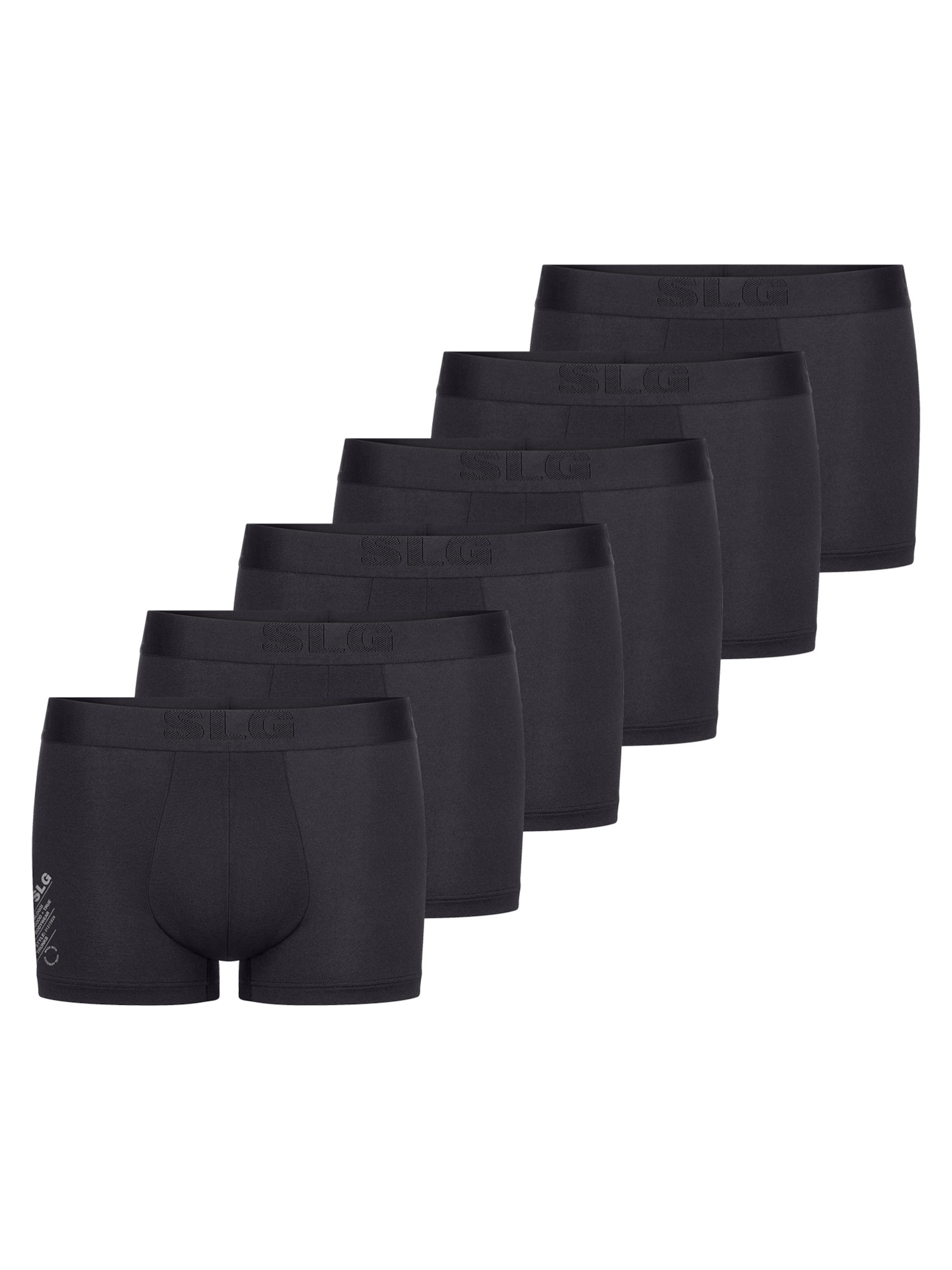SLOGGI Boxershorts 'SLG Base Soft' in de kleur Zwart, Productweergave