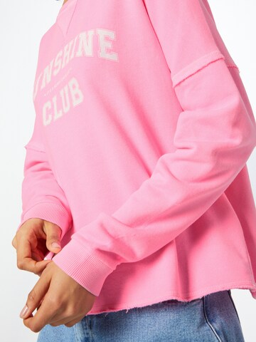 Herrlicher Sweatshirt 'Smila' in Pink