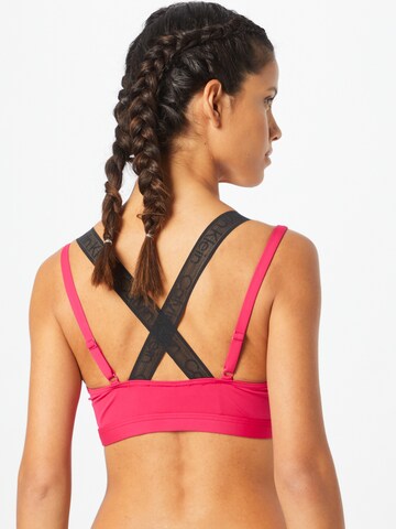 Calvin Klein Swimwear - Soutien Bustier Top de biquíni em rosa