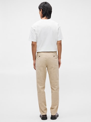 Coupe slim Pantalon à plis 'STUART' SCOTCH & SODA en beige
