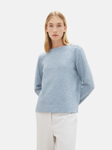 TOM TAILOR Sweater in Blue