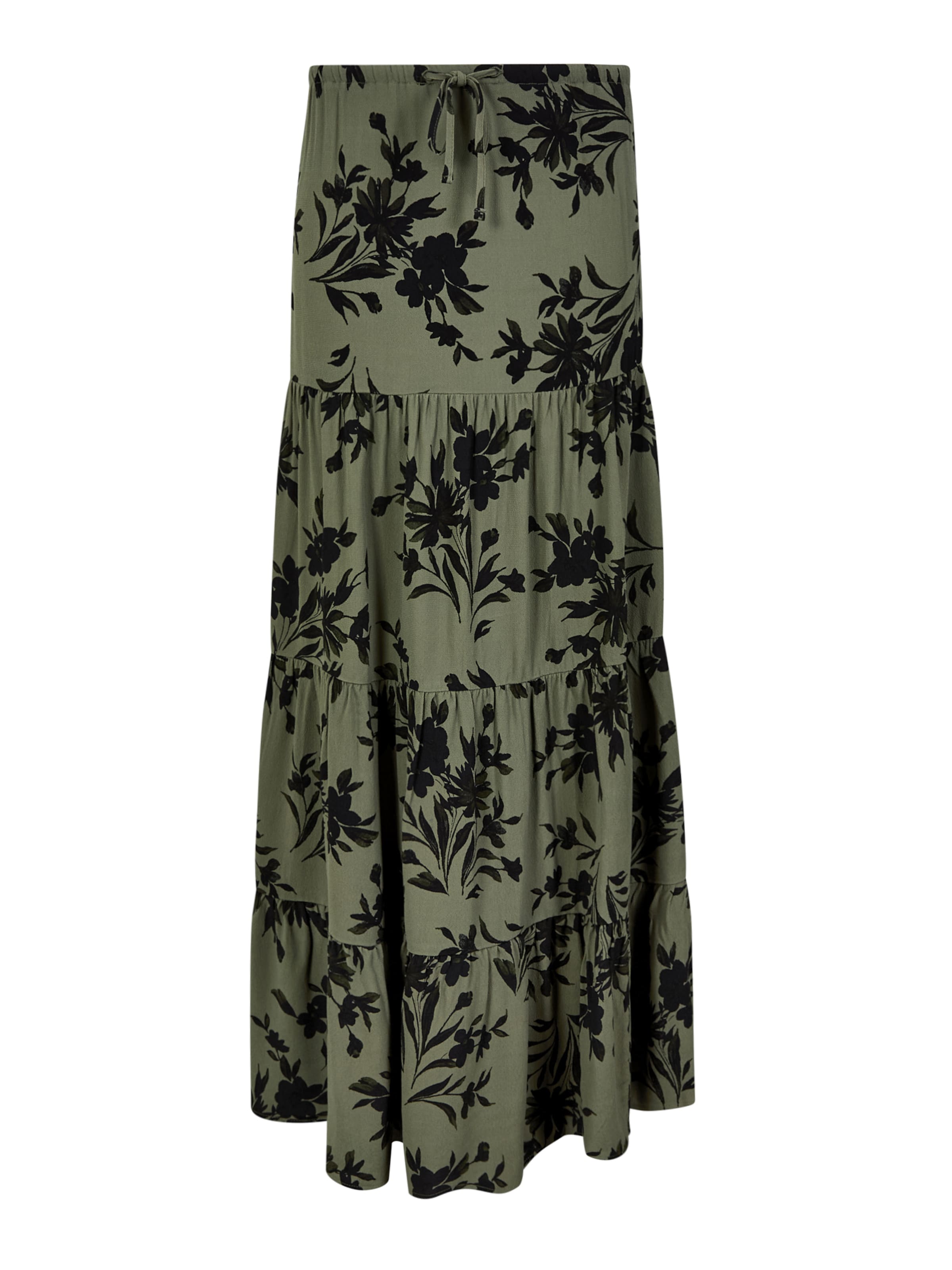 Gonna ' ' di Apricot in verde: frontale