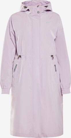 Schmuddelwedda Raincoat in Purple: front