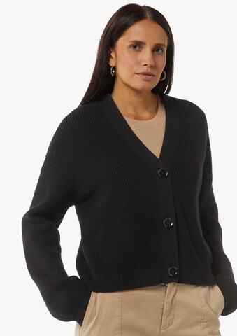 comma casual identity Strickjacke in Schwarz