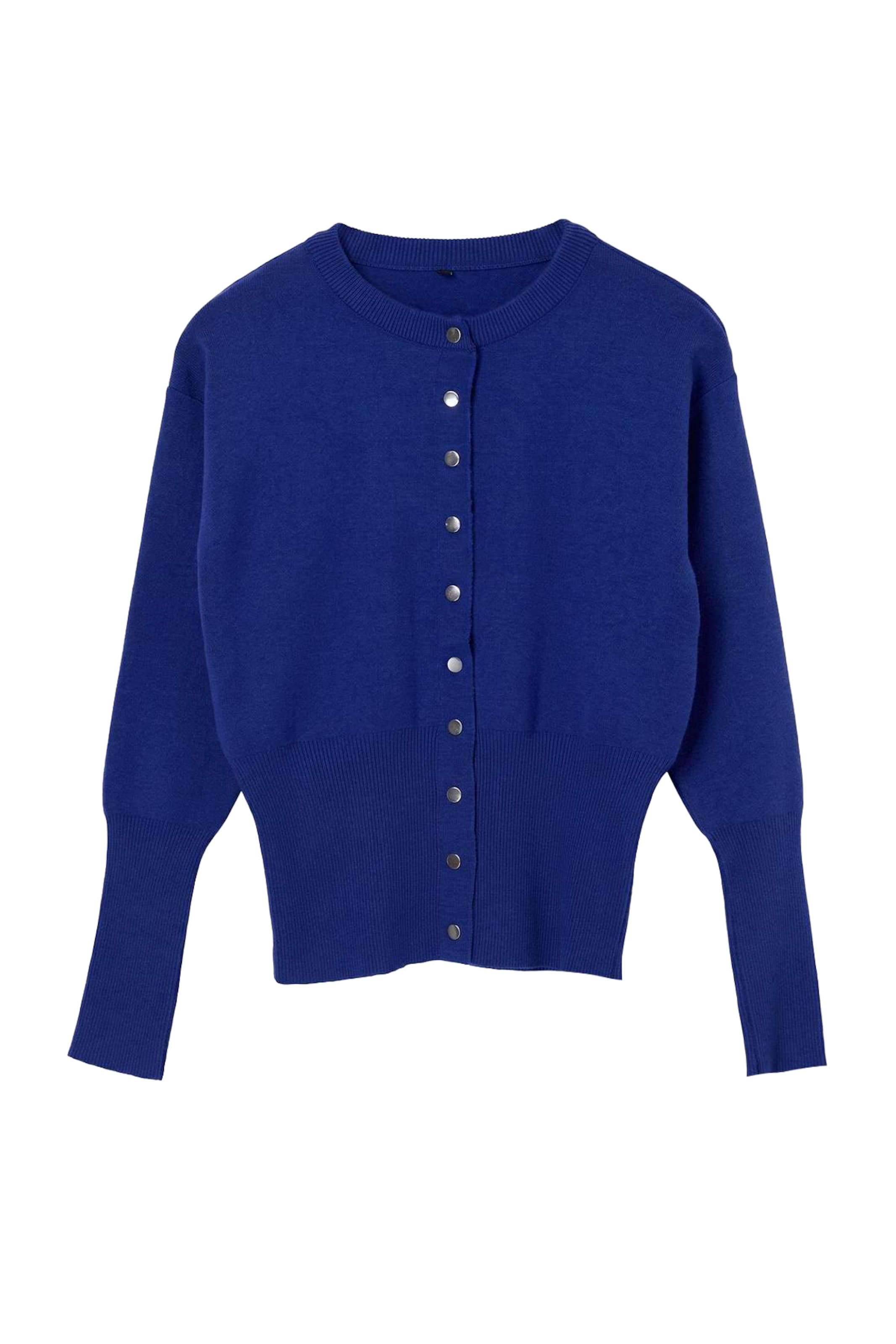 Trendyol Strickjacke in Blau: Vorderseite