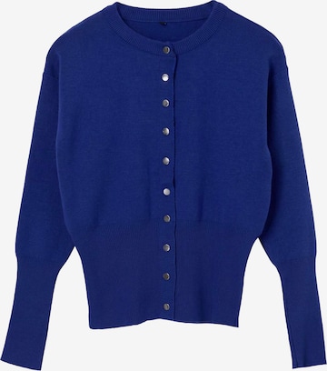 Cardigan Trendyol en bleu : devant