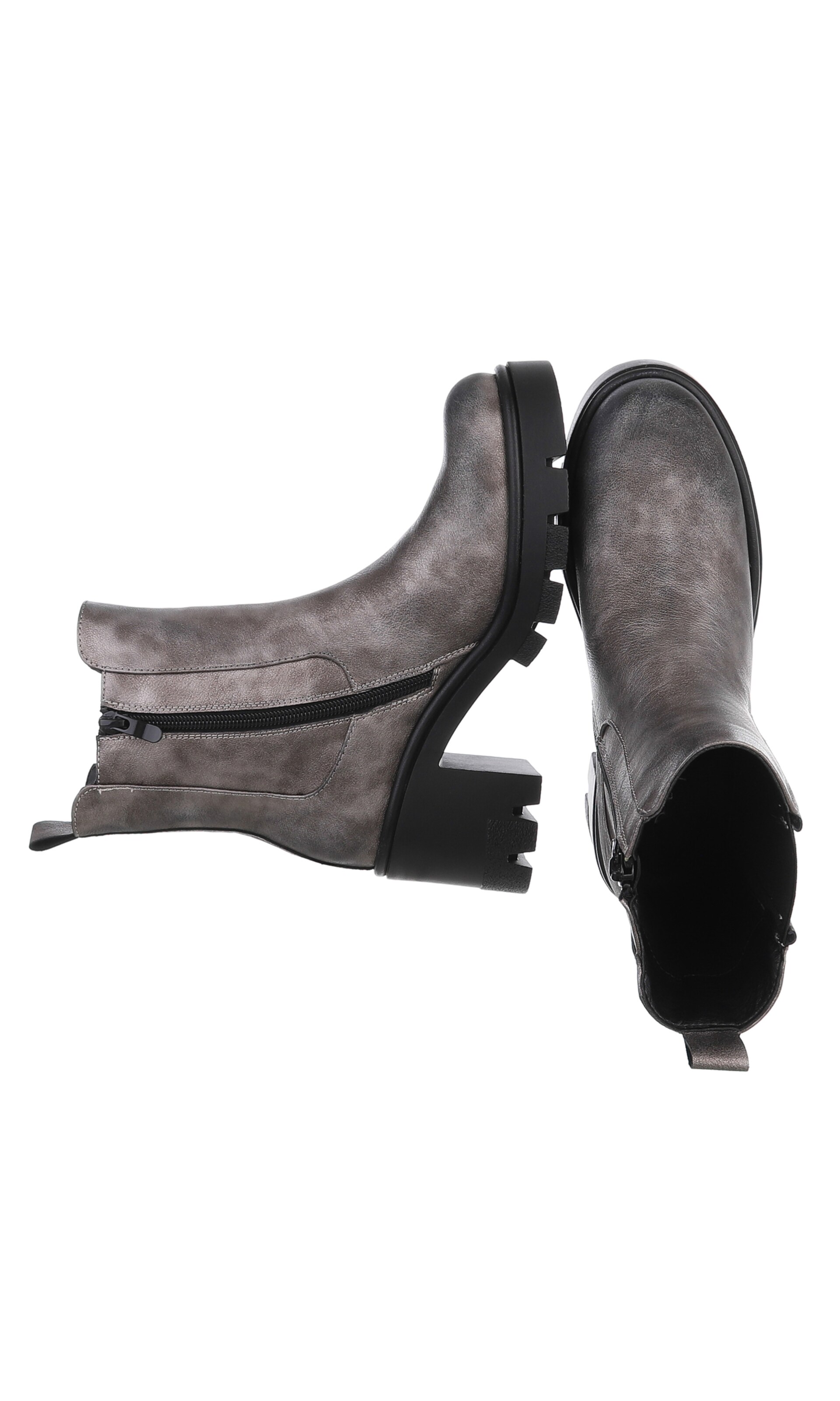 Ital-Design Ankle Boots in Grey