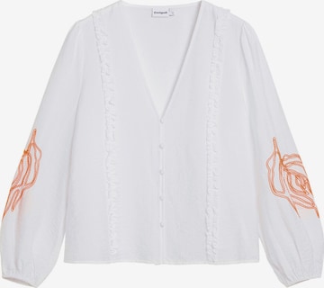DesigualBluza - bijela boja: prednji dio