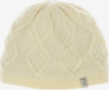 JACK WOLFSKIN Hat & Cap in One size in White: front