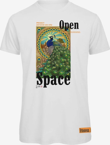 Openspace T-Shirt in Weiß: predná strana