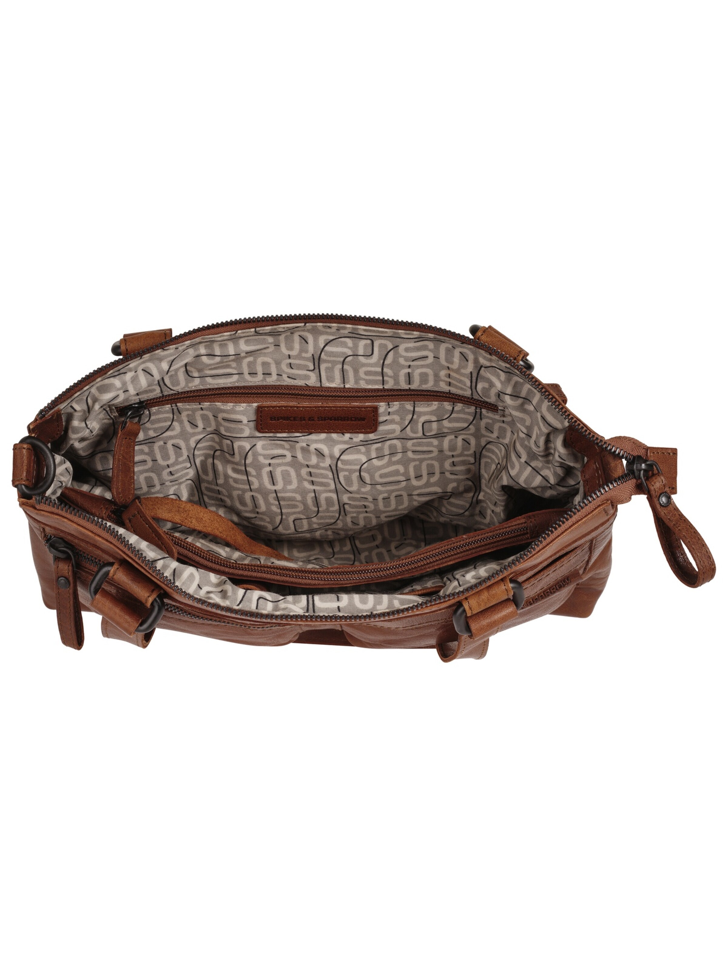 Spikes & Sparrow - Bolso de mano en marrón