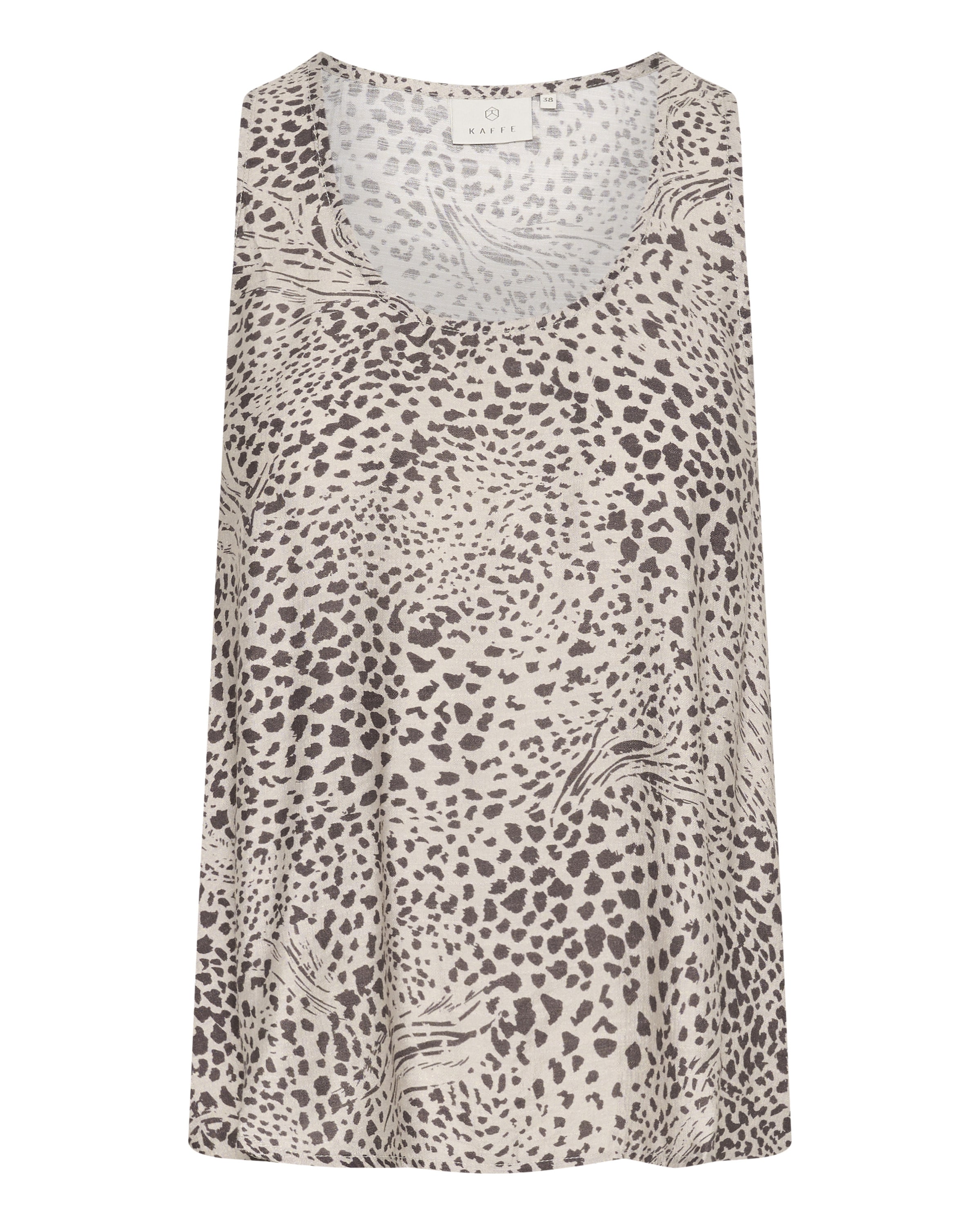 Chemisier 'KADebra' Kaffe en beige : devant