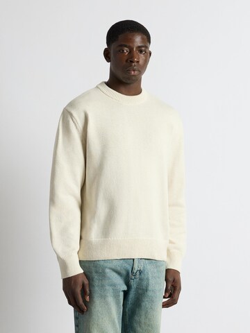 Burocs Sweater 'Knit' in White