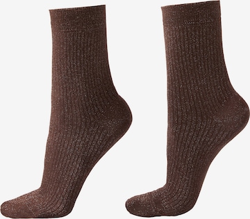 CALZEDONIA Socken in Braun: Vorderseite
