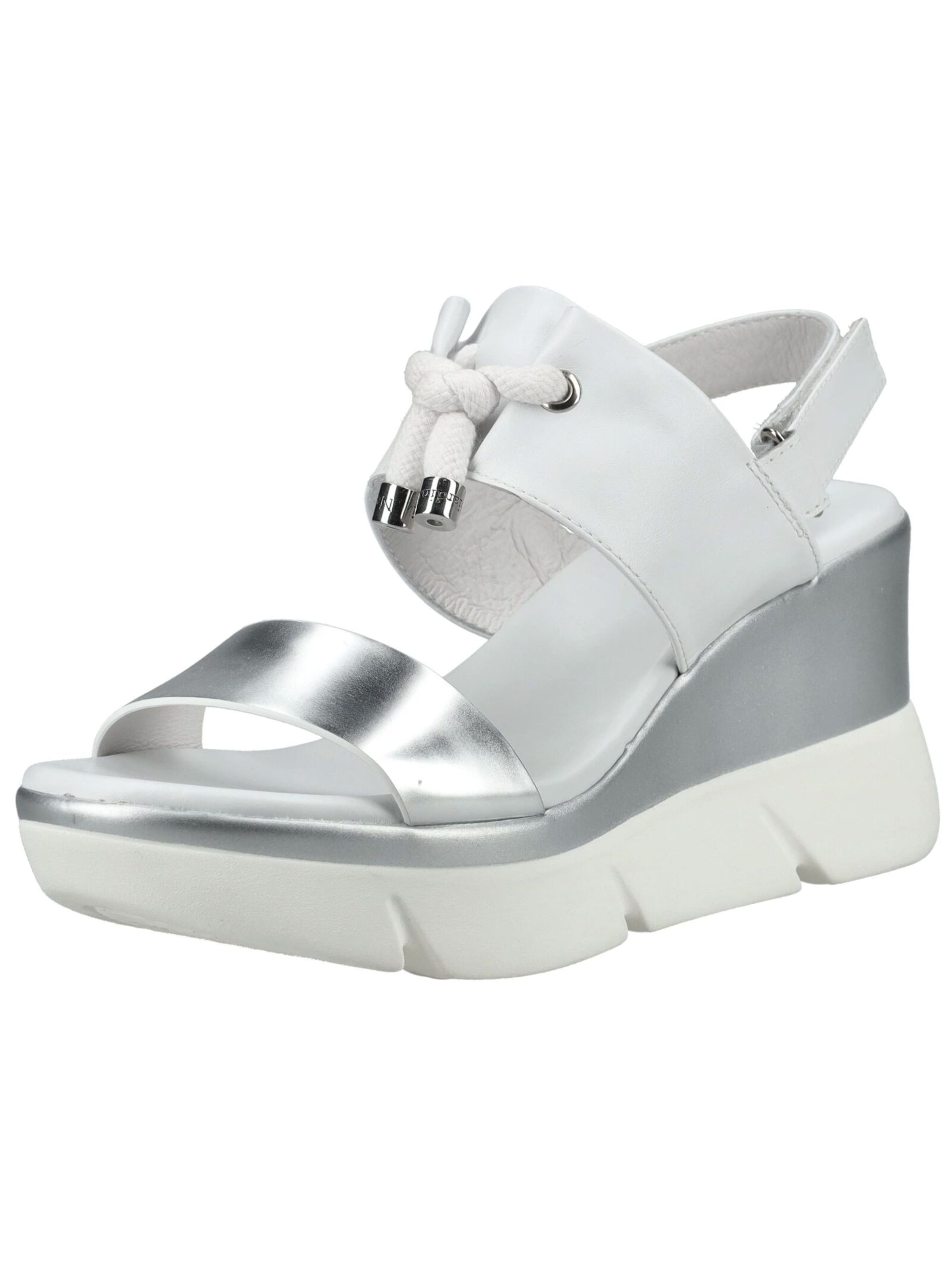 Nero Giardini Sandale in Weiß: Vorderseite