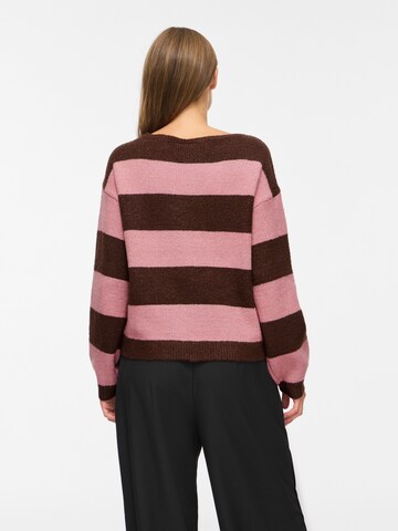 VILA Sweater 'VIJOLA' in Pink