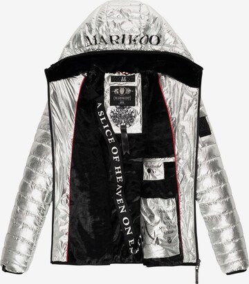 MARIKOO Winter jacket 'Jaylaa' in Silver