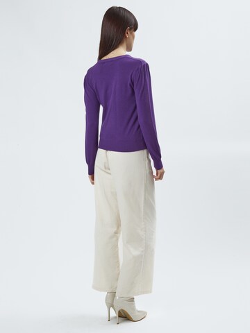 Pull-over Influencer en violet