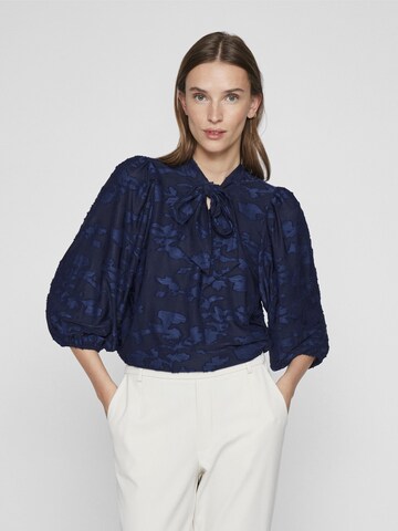 VILA Blouse in Blauw