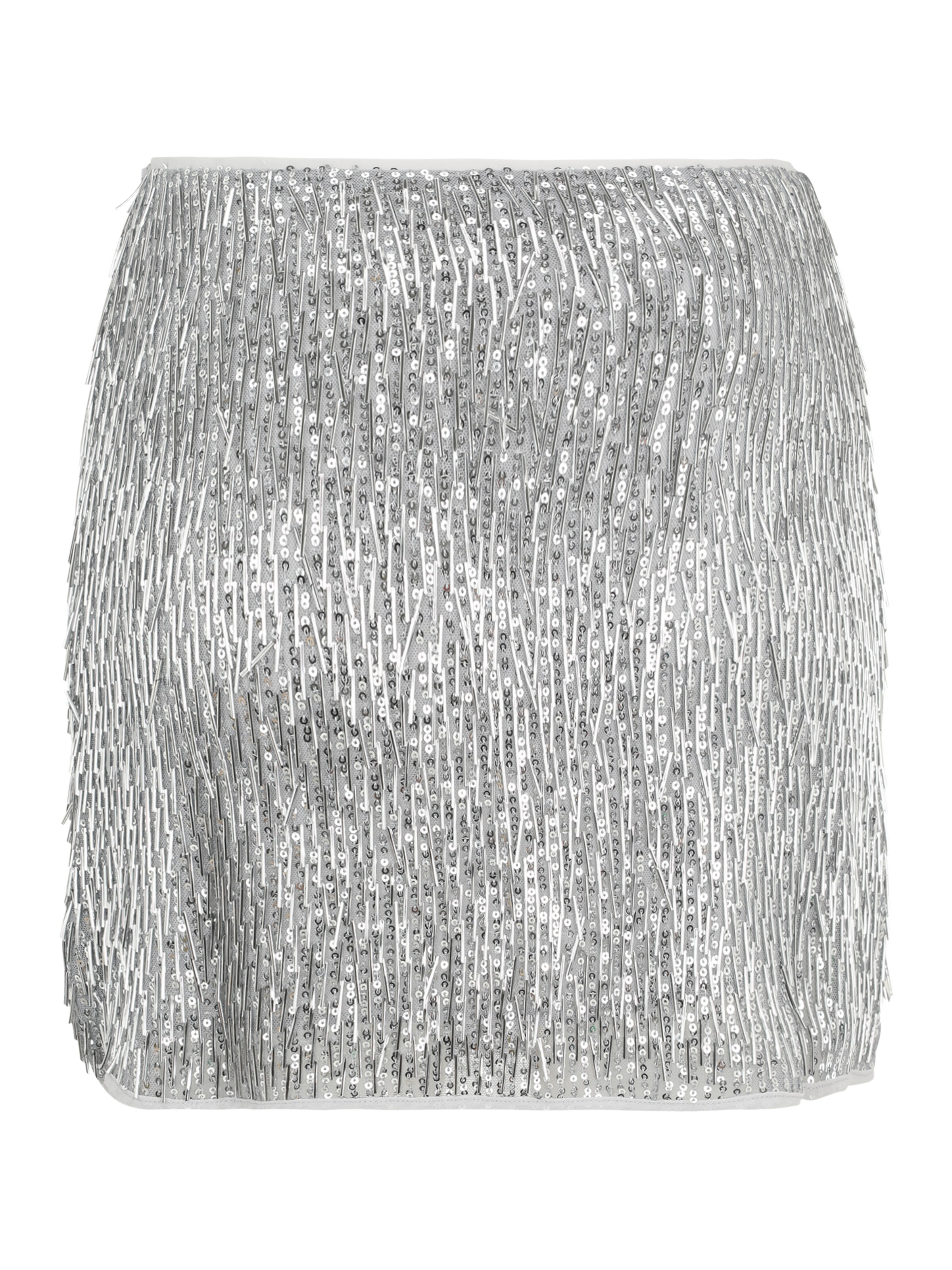 TOPSHOP Юбка в Серебристый