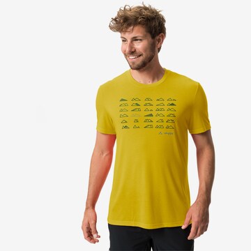 VAUDE Performance Shirt in Yellow: front