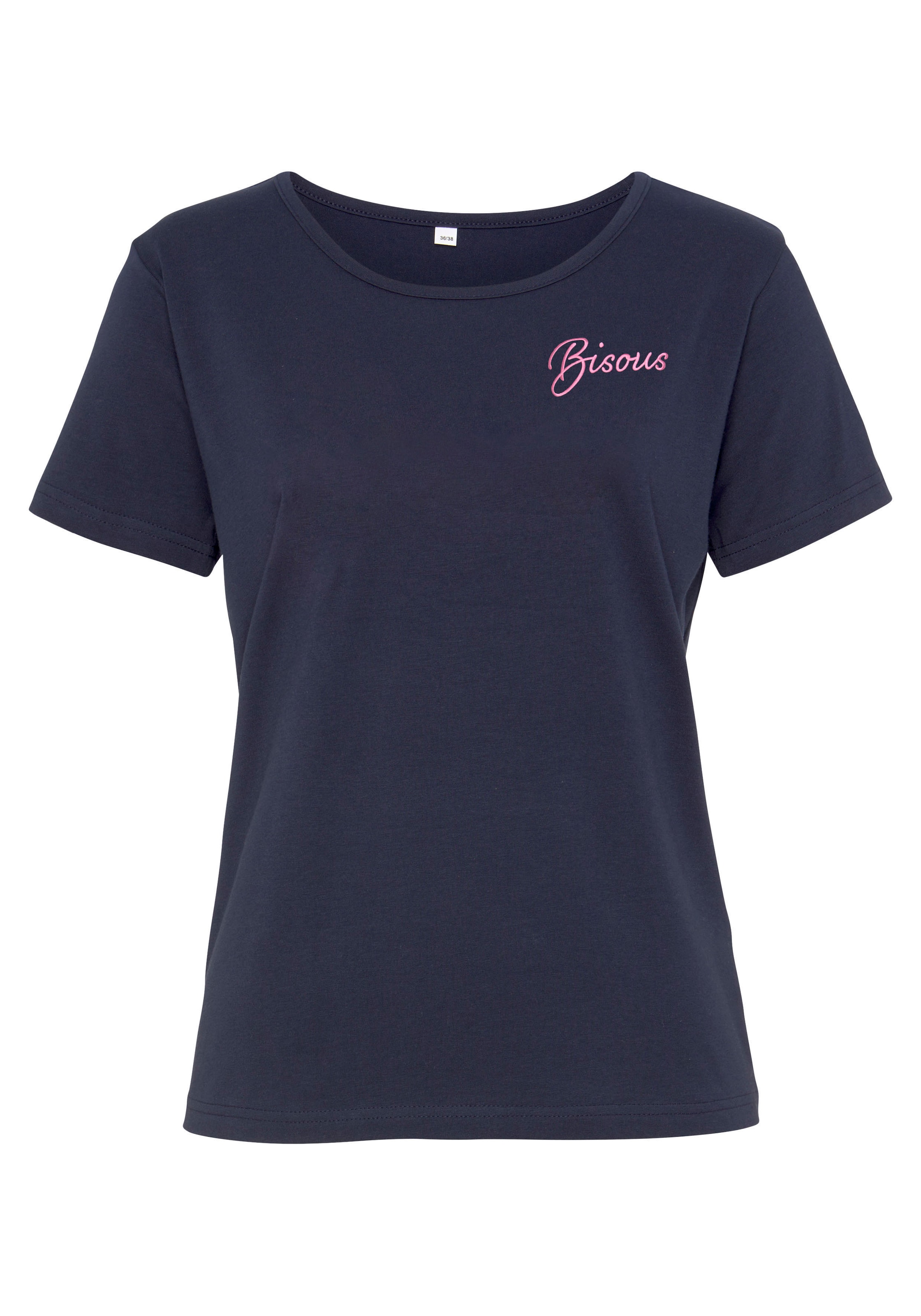 T-shirt VIVANCE en bleu : devant