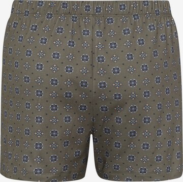 Hanro Boxer shorts ' Fancy Jersey ' in Brown